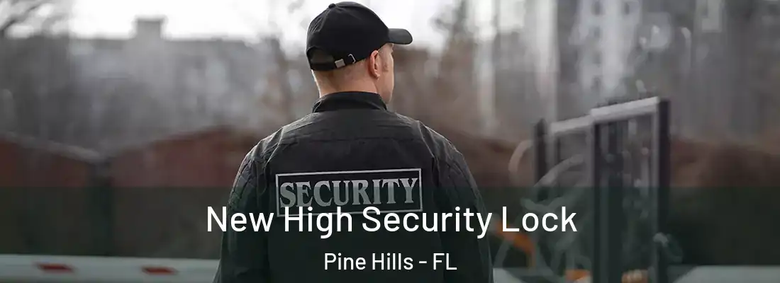  New High Security Lock Pine Hills - FL